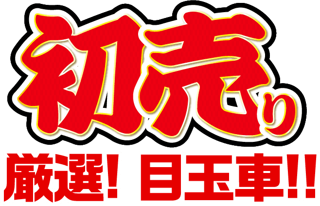 厳選！目玉車！