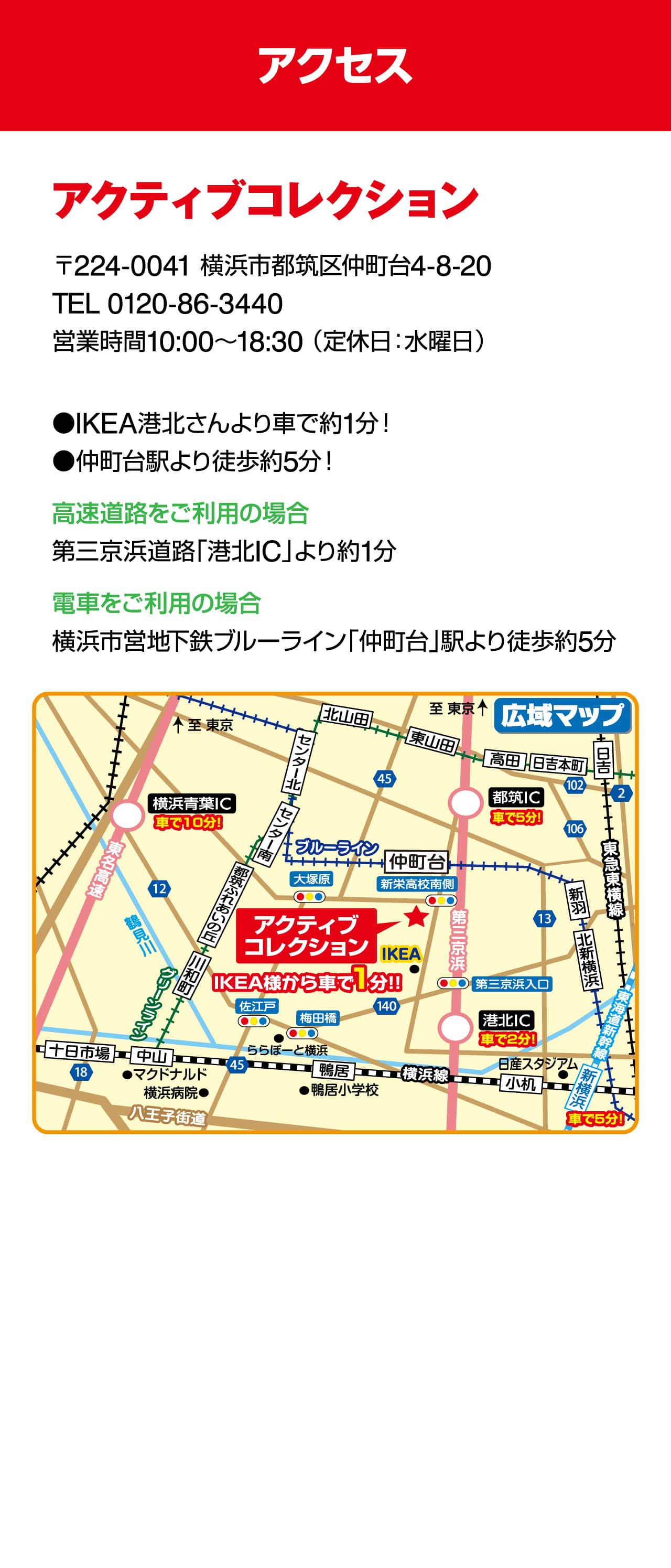 アクセス