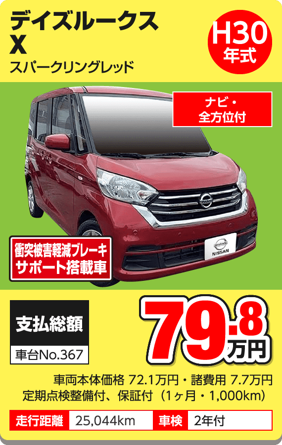 デイズルークス X スパークリングレッド